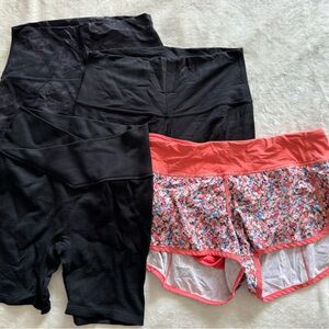 BUNDLE - 4 pairs athletic shorts/bike shorts
